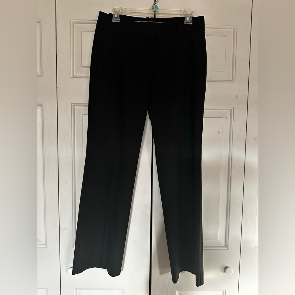 Ann Taylor Black Straight Leg Pants
